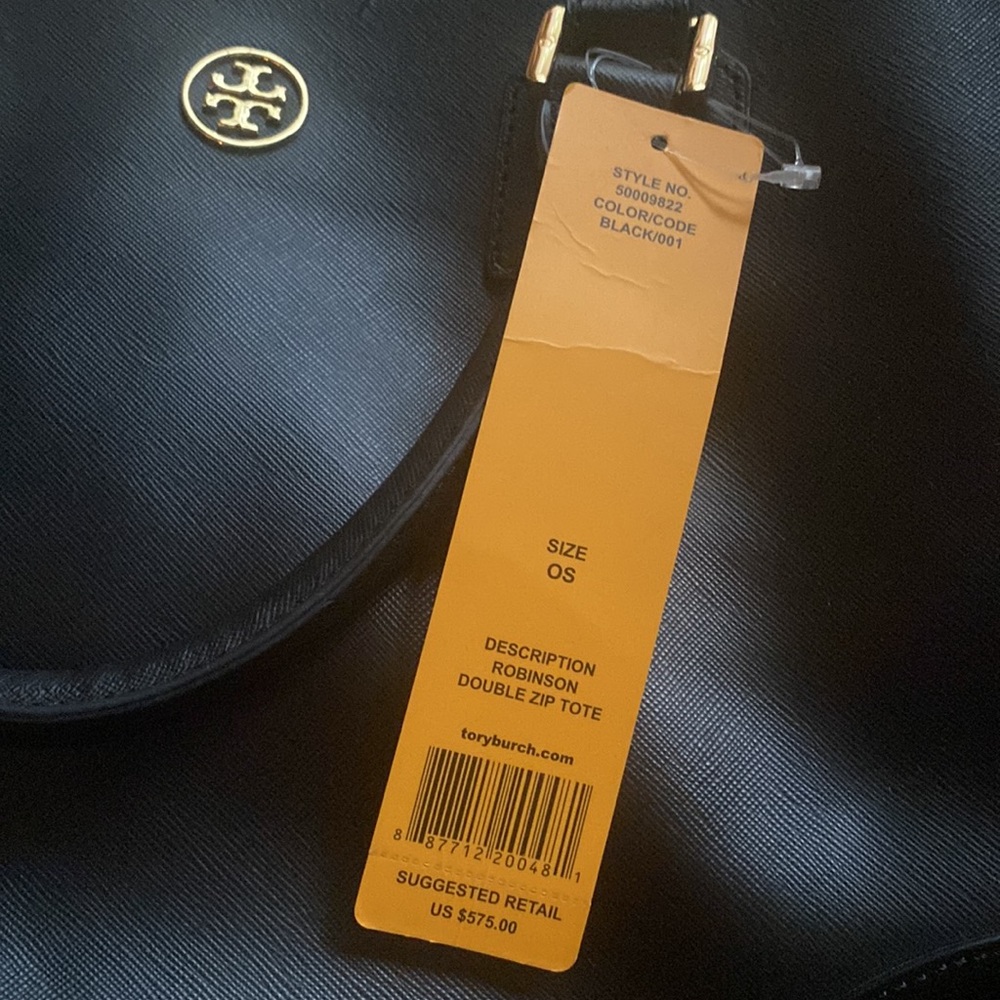 NWT Tory Burch Robinson Mini Double-Zip Tote - Picture 16 of 16